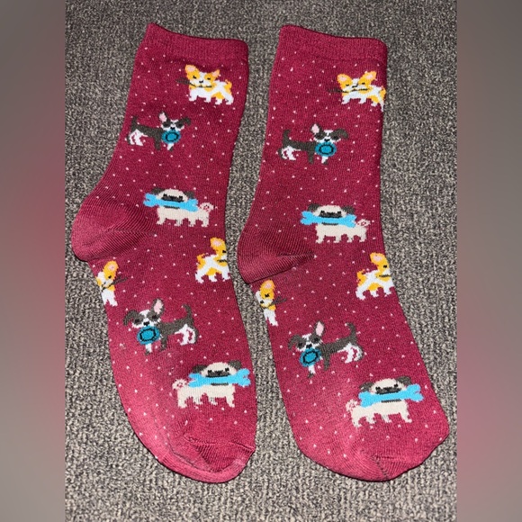 Cute Dog Patterned Socks - Picture 1 of 2